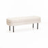 EDEN TEXTURED FABRIC OTTOMAN