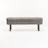 EDEN TEXTURED FABRIC OTTOMAN