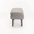 EDEN TEXTURED FABRIC OTTOMAN