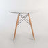 ELIA ROUND WOODEN LEG TABLE