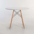 ELIA ROUND WOODEN LEG TABLE