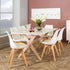 ELIA WOODEN LEG DINING CHAIR