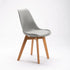 ELIA WOODEN LEG DINING CHAIR
