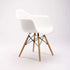 EMMY WOODEN LEG ARMCHAIR