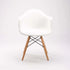 EMMY WOODEN LEG ARMCHAIR