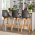 EVA WOODEN LEG BARSTOOL