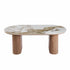 EVIE 120x60cm PANDORA STONE TOP COFFEE TABLE