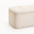 FERN TEXTURED FABRIC STORAGE OTTOMAN