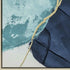 FRAMED ART 19 - TIDES 120x80cm WOOD GRAIN FRAME