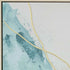 FRAMED ART 19 - TIDES 120x80cm WOOD GRAIN FRAME
