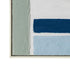 FRAMED ART 4 COLOURGRID 120x80cm WHITE FRAME