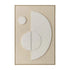 FRAMED ART 9 LUNA 120x80cm WOOD GRAIN FRAME
