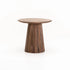 GOA 50cm ROUND SOLID WOOD SIDE TABLE