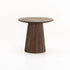 GOA 50cm ROUND SOLID WOOD SIDE TABLE