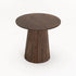 GOA 50cm ROUND SOLID WOOD SIDE TABLE