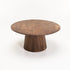 GOA 80cm ROUND SOLID WOOD COFFEE TABLE