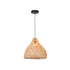 HANGING LIGHT-BROWN RATTAN PENDANT