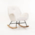 INDY FLEECE ROCKING CHAIR - CREAM