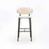 ISLA FABRIC BARSTOOL BLACK LEG
