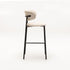ISLA FABRIC BARSTOOL BLACK LEG