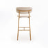 ISLA FABRIC BARSTOOL NATURAL LEG