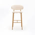 ISLA FABRIC BARSTOOL NATURAL LEG