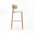 ISLA FABRIC BARSTOOL NATURAL LEG