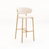ISLA FABRIC BARSTOOL NATURAL LEG