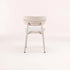 ISLA FABRIC DINING CHAIR - CREAM