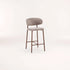 ISLA FABRIC KITCHEN STOOL - LATTE