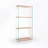IVY 10MM TEMPERED GLASS BOOKCASE