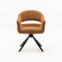 JEN FABRIC SWIVEL DINING CHAIR