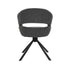 JEN FABRIC SWIVEL DINING CHAIR