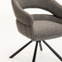 JEN FABRIC SWIVEL DINING CHAIR
