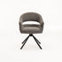 JEN FABRIC SWIVEL DINING CHAIR