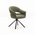JEN FABRIC SWIVEL DINING CHAIR