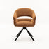 JEN FABRIC SWIVEL DINING CHAIR