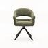 JEN FABRIC SWIVEL DINING CHAIR