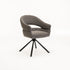 JEN FABRIC SWIVEL DINING CHAIR
