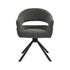 JEN FABRIC SWIVEL DINING CHAIR