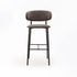 JOSIE FABRIC BARSTOOL-BLACK LEG