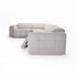 JULIO FABRIC ELECTRIC POWER RECLINER CORNER UNIT