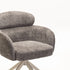 KAT FABRIC SWIVEL DINING CHAIR