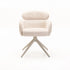 KAT FABRIC SWIVEL DINING CHAIR
