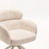 KAT FABRIC SWIVEL DINING CHAIR