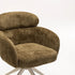 KAT FABRIC SWIVEL DINING CHAIR