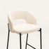 KAYLA TEXTURED FABRIC BARSTOOL