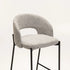KAYLA TEXTURED FABRIC BARSTOOL