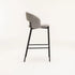 KAYLA TEXTURED FABRIC BARSTOOL