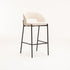 KAYLA TEXTURED FABRIC BARSTOOL